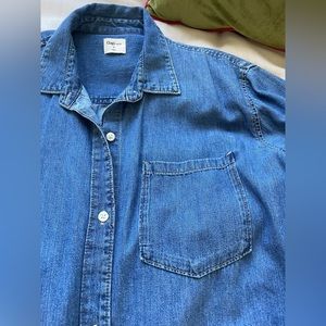 Gap Denim Button down Dress